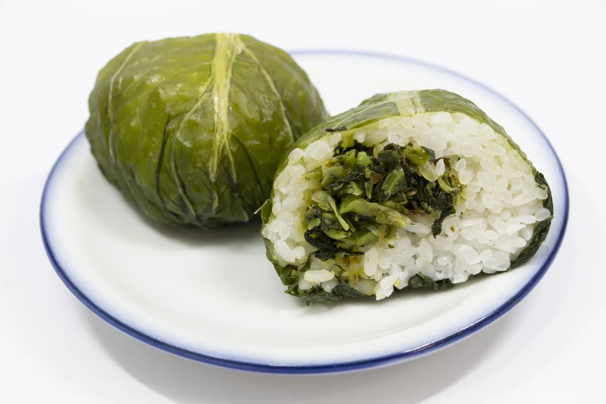 めはり寿司の料理写真
