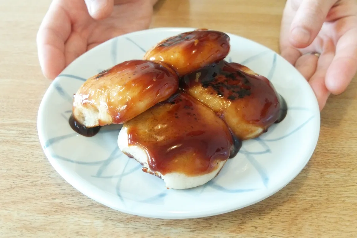 焼きまんじゅうの料理写真